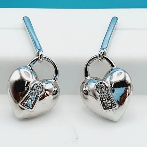 925 Sterling Silver CZ Beautiful Earrings for Women, 1USPAR4159 - Picture 1 of 11